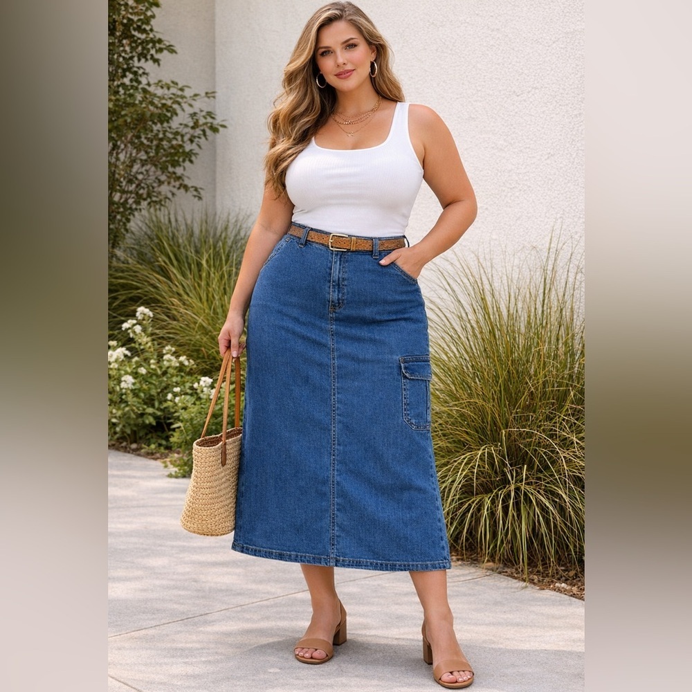 VTG Erika Jean Maxi Skirt 14